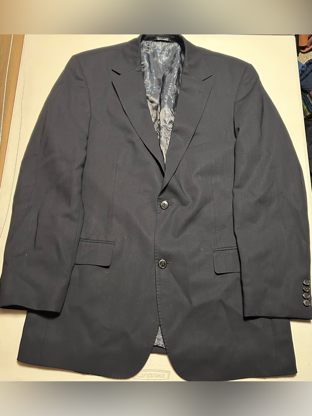 Hugo Boss Men's Navy Two-Button Suit Jacket - 42L